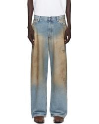 Acne Studios - ブルー 2023 ルーズフィット ジーンズ - Lyst