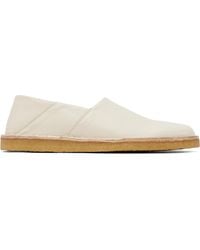 Lemaire - Off- Square Slip-On Loafers - Lyst