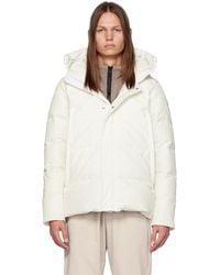 Canada Goose - White Humanature Wyndham Down Jacket - Lyst