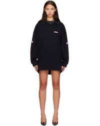 Off-White c/o Virgil Abloh - 'Off' Star Polo Sweat Minidress - Lyst