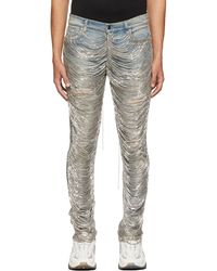 Amiri - Fringe Wire Faded Jeans - Lyst