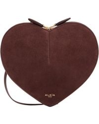 Alaïa - 'Le Coeur' Bi-Material Bag - Lyst