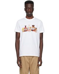 PS by Paul Smith - T-shirt blanc à image - Lyst