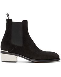 alexander mcqueen flame boots