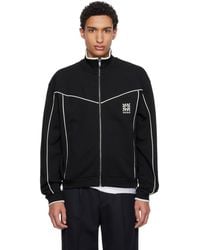 HUGO - Cotton-Blend Embroidered Logo Artwork Track Jacket - Lyst