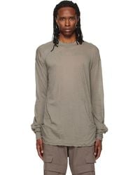 Rick Owens - Tower Rick S Jumbo L/S T-Shirt - Lyst