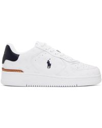 Polo Ralph Lauren - Leather Masters Court Sneakers - Lyst