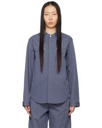 Dion Lee - Blue Rivet Denim Jacket - Lyst