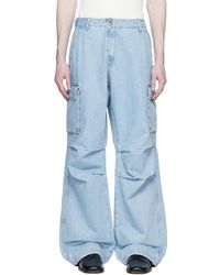 Coperni - Blue Wide-leg Jeans - Lyst