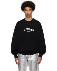VTMNTS - Embroide Sweater - Lyst