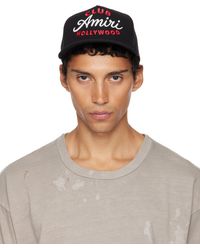 Amiri - Casquette De Camionneur Noire À Logo Club - Lyst