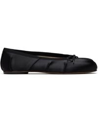 Maison Margiela - Tabi Satin Ballerina Flats - Lyst