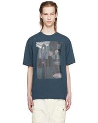 Undercover - Blue Printed T-shirt - Lyst
