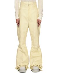 Rick Owens - Hollywood Dirt Bolan Leather Trousers - Lyst