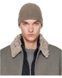 Our Legacy - Taupe Wool Beanie - Lyst