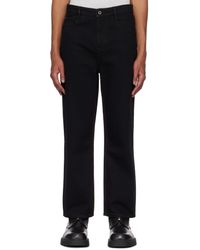 Fax Copy Express - Stitch Straight Jeans - Lyst