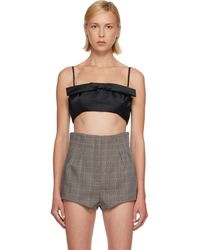 Givenchy - Bow Detailing Cropped Top - Lyst