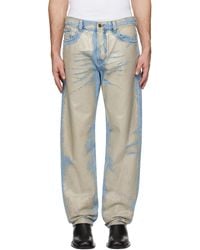 DIESEL - ブルー 2010 D-Macs-Fsf3 ジーンズ - Lyst