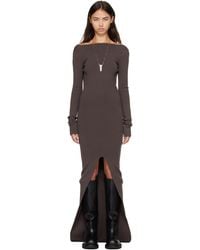 Rick Owens - Tower Tight Maxi Dress - Lyst