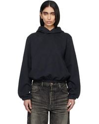 Fear Of God - Sunfaded Classic Half Raglan Fleece Hoodie - Lyst
