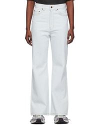 we11done - Blue Straight Jeans - Lyst
