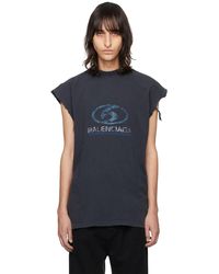 Balenciaga - Black Surfer T-shirt - Lyst