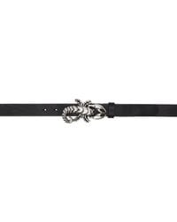 Our Legacy - Ceinture Noire À Ferrure Graphique - Lyst