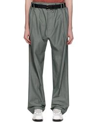 Vivienne Westwood - Gray Layered Trousers - Lyst