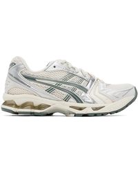 Asics - Off-white & Silver Gel-kayano 14 Sneakers - Lyst