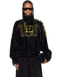 Lu'u Dan - Supa Sleaze Velvet Track Jacket - Lyst