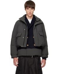 Sacai - Down Puffer Blouson Jacket - Lyst