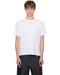AURALEE - Seamless Crew Neck T-Shirt - Lyst
