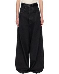 Lu'u Dan - Drop Crotch Denim Jeans - Lyst