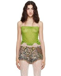 Valentino - Lace Tank Top - Lyst