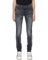 UNIFECTION 22FW HIGH STREET jeans AMIRIMIKE MILITARY STENCIL GREY