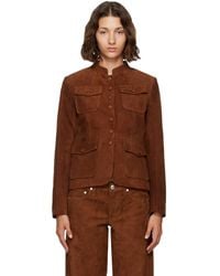 Rag & Bone - Mercer Suede Jacket - Lyst