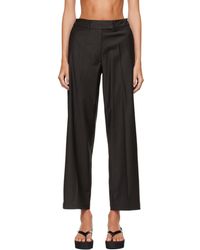 Cordera - Low Rise Virgin Wool Trousers - Lyst