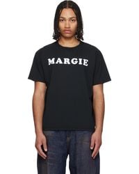 MM6 by Maison Margiela - Vintage Jersey 'Margie' T-Shirt - Lyst