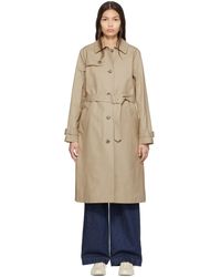 A.P.C. Trench isabel - Multicolore