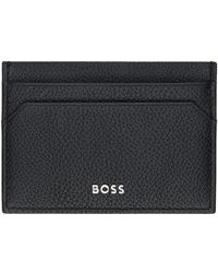 BOSS - Logo Lettering Card Holder - Lyst