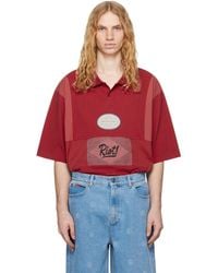 Martine Rose - Oversized Panelled Polo - Lyst