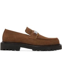 Filippa K - Brown Square Toe Loafers - Lyst