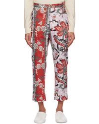 Vivienne Westwood - Red Cropped Cruise Trousers - Lyst