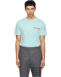 Thom Browne - Milano Cotton Oversized Pocket T-Shirt - Lyst