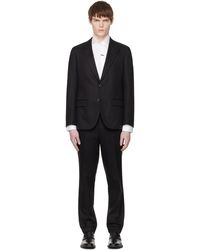 HUGO - Three-Piece Slim-Fit Twill Suit - Lyst