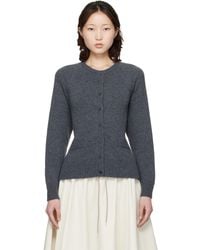 Cordera - Merino Wool Open-Back Cardigan - Lyst
