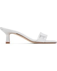 Aeyde - Gilly Leather Heeled Sandals - Lyst