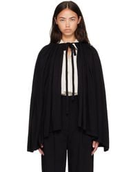 TOTEME - Drawstring Cape - Lyst
