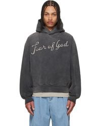 Fear Of God - '26' Classic Half Raglan Hoodie - Lyst