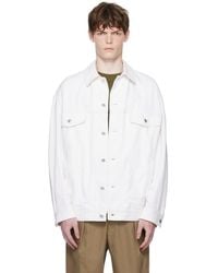 A.P.C. - Off- Elvis Denim Jacket - Lyst